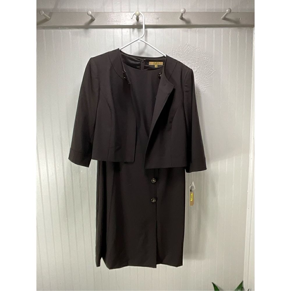 ALEX MARIE 2 Piece Wool Blend Dress Suit